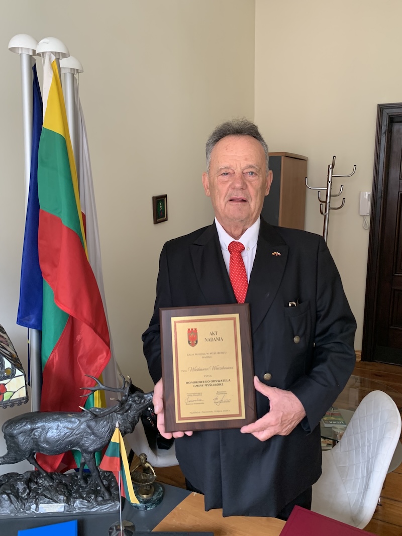 „Połączył dwa narody”. Kurier Wileński o Honorowym Obywatelstwie Gminy Myślibórz